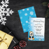 Leuke Pinguïn Winter Kerstfeest Briefkaart