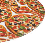 Leuke pizza, Corleone familie glas snijplank (Hoek)