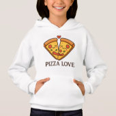 Leuke Pizza Liefde Sticker (Voorkant)