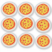 Leuke Pizza Sticker (Voorkant)