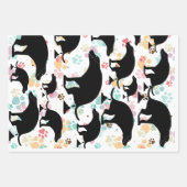 Leuke poepende hond inpakpapier vel (Voorkant 3)