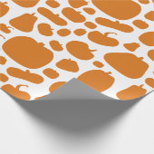 Leuke Pompoen Patch Koe Print Cadeaupapier (Hoek)