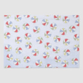 Leuke Pool Party Whimsical Beach Balls Kleurrijk Tissuepapier (Voorkant)