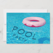 Leuke Poolparty Kaart (Voorkant)