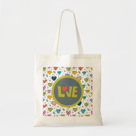 Leuke Pop Art Style Tote Bag