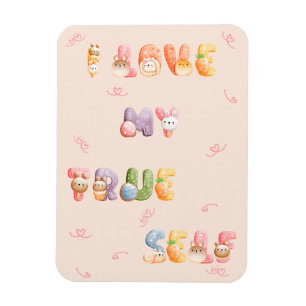 Leuke positieve Motivatie flexibele fotomagneet Magneet