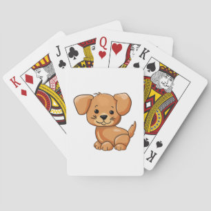 Leuke Puppies Leuke Grappige en Slimme hond Pokerkaarten