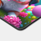 Leuke puppy met ballonnen bureaumat (Hoek)