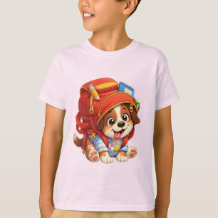 Leuke Puppy Peuter Verjaardags T-Shirt