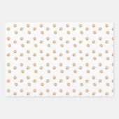 Leuke Puppy Verjaardag Inpakpapier Vel (Voorkant 2)