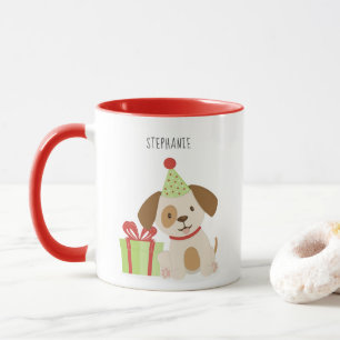 Leuke Puppy Verjaardag Mok