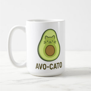 Leuke quote Gezegde Avo Cato Humor Cat Avocado Koffiemok