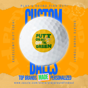 Leuke Quote: Putt Of Ga Weg Van De Green Rommelpra Golfballen