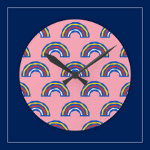 Leuke Retro 80-er jaren primaire kleuren regenboge