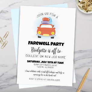 Leuke Retro Afscheidsfeest Afscheid Kaart