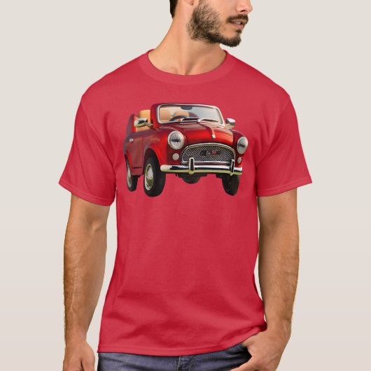 Leuke retro auto t-shirt (Voorkant)