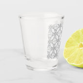 Leuke retro design borrelglas shot glas (Links)