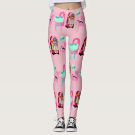 Leuke retro Fifties Fiesta Leggings