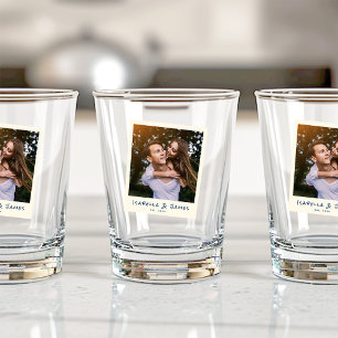 Leuke Retro Fotolijst Huwelijk Verlovingsfeest Par Shot Glas