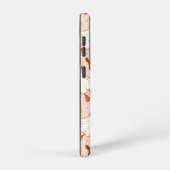 Leuke Retro Ghost & Jack-O-Lantern Patroon Samsung Galaxy Hoesje (Rechterkant)