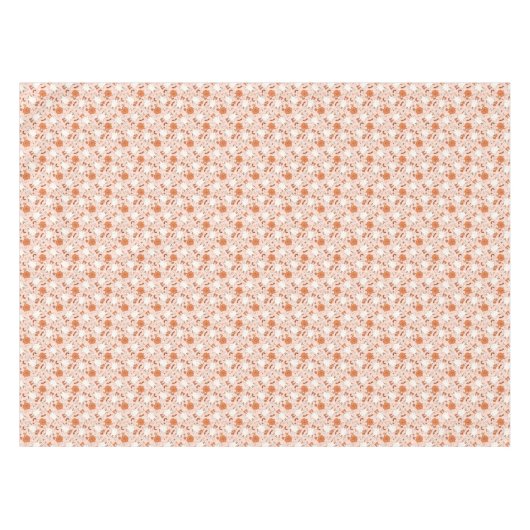 Leuke Retro Ghost & Jack-O-Lantern Patroon Tafelkleed (Voorkant (Horizontaal))
