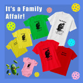 Leuke retro het Dinker Pickleball T-shirt