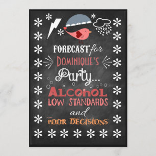 Leuke Retro Krijtbord Pub Uithangbord Verjaardagsu Kaart