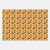 Leuke Retro Ontwerpen Groovy 70er Jaren Inpakpapier Vel (Voorkant 3)