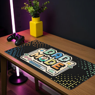 Leuke Retro Pixel Level Up Dad Gamer Player Bureaumat