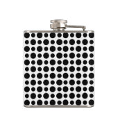 Leuke Retro Polka Dot 50 en FABULOUS! Birthday Heupfles (Achterkant)