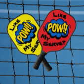 Leuke Retro Pop Art Pickleball Paddle