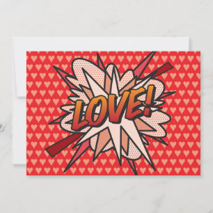 LEUKE Retro stripboek Pop Art Kaart