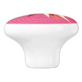 LEUKE Retro stripboek Pop Art Keramische Knop (Zijkant)