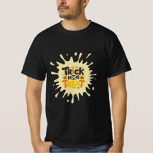 Leuke Retro "Trick or Treat" Spat Mensen Halloween