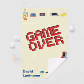 Leuke Retro Video Gamer 🎮 Nerd Golfhanddoek (Insitu)