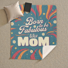 Leuke Retro Vintage Psychedelische Moeder Citaat T
