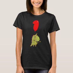 Leuke Rex Fairy 1e Verjaardag Kinder Balloon Party T-shirt