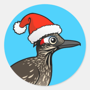 Leuke Roadrunner Sinterklaas Ronde Sticker