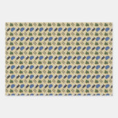 Leuke rode trein inpakpapier vel (Voorkant 3)