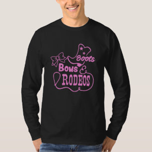 Leuke Rodeo Prinses Cowgirl Meisjes Western T-shirt