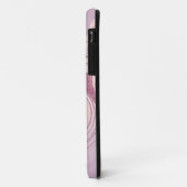 Leuke Roos Gouden Glitter Pastelmarmeren iPhone Ca Case-Mate iPhone Case (Achterkant/links)
