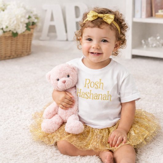 Leuke Rosh Hashanah-ontwerp Kinder Shirts