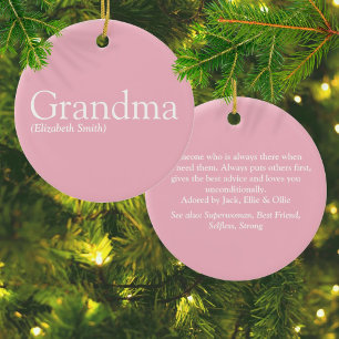 Leuke Roze Fun Beste Oma Ooit Grootmoeder Keramisch Ornament