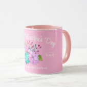 Leuke roze valentijn mok (Voorkant rechts)