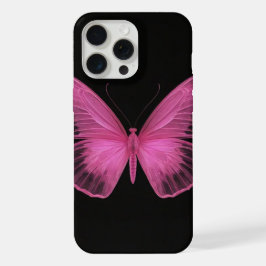 Leuke roze vlinder iPhone15 Pro Max hoesje iPhone 15 Pro Max Hoesje