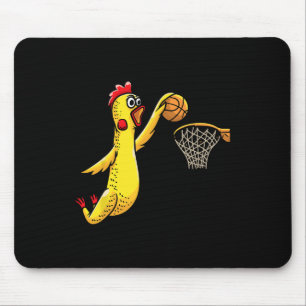 Leuke Rubber Kip Spelen Basketbal Speler Sport Muismat