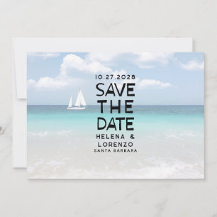 Leuke rustieke foto save the date