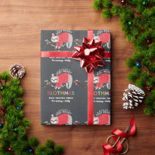 leuke saai kleurige kerst cadeaupapier