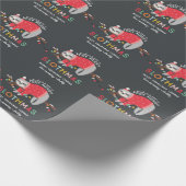 leuke saai kleurige kerst cadeaupapier (Hoek)