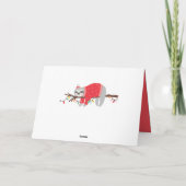 leuke saai kleurige kerst kaart (Achterkant)